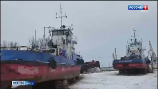В Омской области официально объявили о завершении навигации