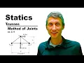 Lagu Unit3 ex 3.11 Trusses - Method of Joints ex 2 - Statics and Strength of Materials