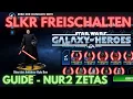 SLKR Freischalten in SWGOH GUIDE Tier 1-6 Ganz Einfach! Nur 2 Zetas! SWGOH DEUTSCH