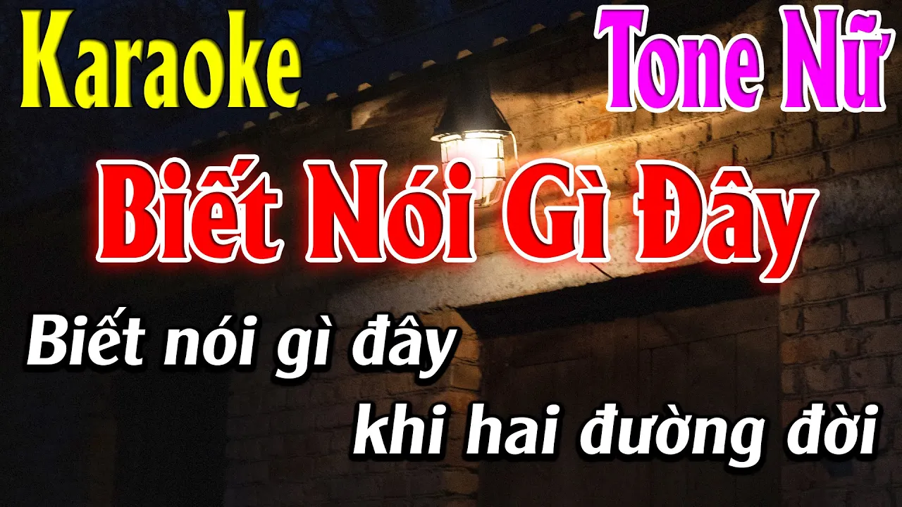 Biết Nói Gì Đây 