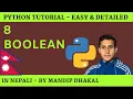 8 Python - Boolean in Nepali