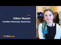 Team Member Testimonial Gillian Weaver Certified Pharmacy Technician UVA Health