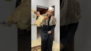 لما تجيب فرخة لمراتك اضحك 