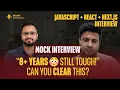 Frontend Lead Mock Interview 8 Years Experience React Next js JavaScript