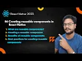 Creating reusable components in React Native