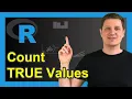 Count TRUE Values in Logical Vector in R 2 Examples Get Number of Positives sum na rm