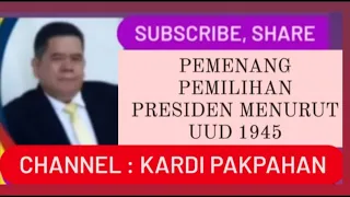 Download HUKUM : Pemenang Pilpres 2024 Berdasarkan UUD 1945 MP3