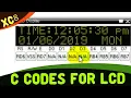 c codes for lcd interfacing with pic16f887 MPLAB XIDE XC8 real pic simulator of microcontroller