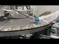 Rotary Packing Table in Action Food Processing Conveyor EQM Industrial