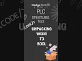Unpacking WORD to BOOL CODESYS Structured Text Tutorial