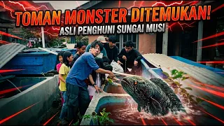 NGERI! INI WUJUD TOMAN MONSTER HASIL TANGKAPAN EMPANG DI SUNGAI