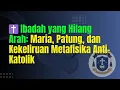 Download Lagu Ibadah yang Hilang Arah: Maria, Patung, dan Kekeliruan Metafisika Anti-Katolik