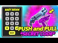 How to EASILY GET Push Pull SMG Shotgun SECRET CODE in Fortnite 1V1 WITH EVERY GUN