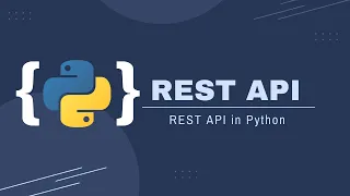 REST API REST API in Python using Flask