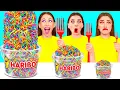 Download Lagu Big, Medium and Small Plate Challenge | Crazy Ideas To Cook by BaRaDa Challenge