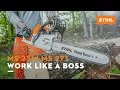 MS 251 WOOD BOSS and MS 271 FARM BOSS STIHL