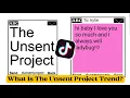 What Is The Unsent Project Trend on Tiktok Unsent message project