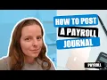 HOW TO COMPLETE A PAYROLL JOURNAL - BASIC BOOKKEEPING ICB IASB AAT ATT