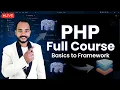 LIVE PHP Full Course From Basics to Building a Framework Beginner Friendly Step-by-step