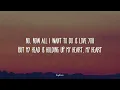 Bryant Barnes - I'd Rather Pretend (Lyrics)