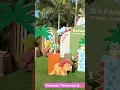 Dinosaur Theme Birt ay party decorations ideas
