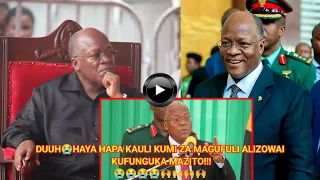 DUH HIZI HAPA KAULI KUMI ZA MAGUFULI ALIZOWAI KUFUNGUKA MAZITO NA KUIBUA HISIA ZA WATU WENGI DUH  DUH HIZI HAPA KAULI KUMI ZA MAGUFULI ALIZOWAI KUFUNGUKA MAZITO NA KUIBUA HISIA ZA WATU WENGI DUH