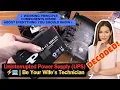 How UPS Power Supply Works Uninterruptible Power Supply UPS Principle and Working UPS Components