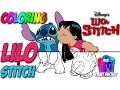 Lilo and Stitch Coloring Pages - Disney Coloring Book for Kids to Learn Colours