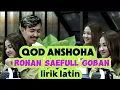 Download Lagu QOD ANSHOHA - RONAN SAEFULL GOBAN