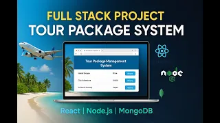 Tour Package Management System Full Stack Project with React Node js TypeScript MongoDB