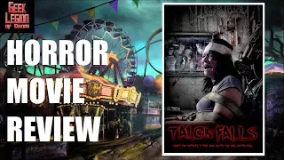 talon falls 2017 ryan rudolph hostel at halloween horror movie review