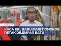Download Lagu Kaca KRL Baru dari Tiongkok Retak Dilempar Batu, Pelaku Masih di Bawah Umur