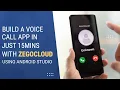 Build a Voice Calling App in Android Using ZEGOCLOUD Step-by-Step Tutorial Android Studio