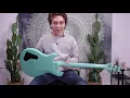 Playing a ONE OF A KIND electric guitar straight out of the box! Unboxing, reacting, and shredding!