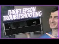 Wifi Setup and Troubleshooting the Thrifted Epson Artisan 837 Inkjet Printer
