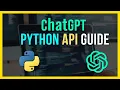 How To Use ChatGPT With Unity Python And API Setup