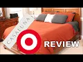 Casaluna bedding set from Target review duvet duvet cover jersey sheets and pillows review