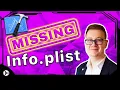 Plist Mac - How to fix missing Info plist error in Xcode Step by Step Tutorial