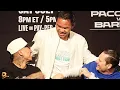 Download Lagu Manny Pacquiao ALWAYS HUMBLE; HUGS Mario Barrios after FIGHTING TO DRAW