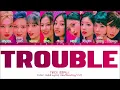 TWICE 'Trouble' Lyrics (트와이스 Trouble 가사) (Color Coded Lyrics)