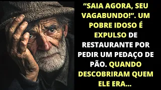 Ele parecia uma vagabundo, então a gerente o expulsou. Quando descobriram quem era, ela chorou...