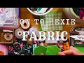 How I Hexie EPP Hexagon Flowers From Jelly Rolls English Paper Piecing