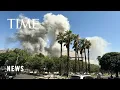 Download Lagu Israel Bombs Damascus, Warns Syria of ‘Painful Blows’ as Footage Shows Hit on Defense Ministry