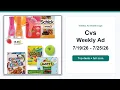 Cvs Weekly Ad 26 - 26 Top Deals