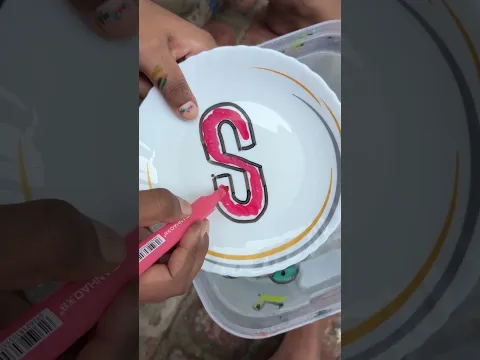 How to Draw Letter "S" Using 4 Lines ✏️✨ | Easy Alphabet Hack