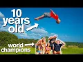 Download Lagu KID vs ADULTS EXTREME GYMNASTICS CHALLENGE