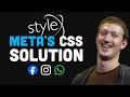 Why Meta Built Their Own CSS Solution (StyleX)