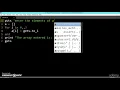 122 Learn python and ruby programming - user entered array