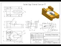 Solid Edge I Tutorial I Exercise 17 I Solid edge beginner