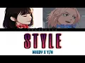 Lagu STYLE [Cover] - Taylor Swift (Mikey x Y/N Version) | Color-coded Lyrics | Tokyo Revengers